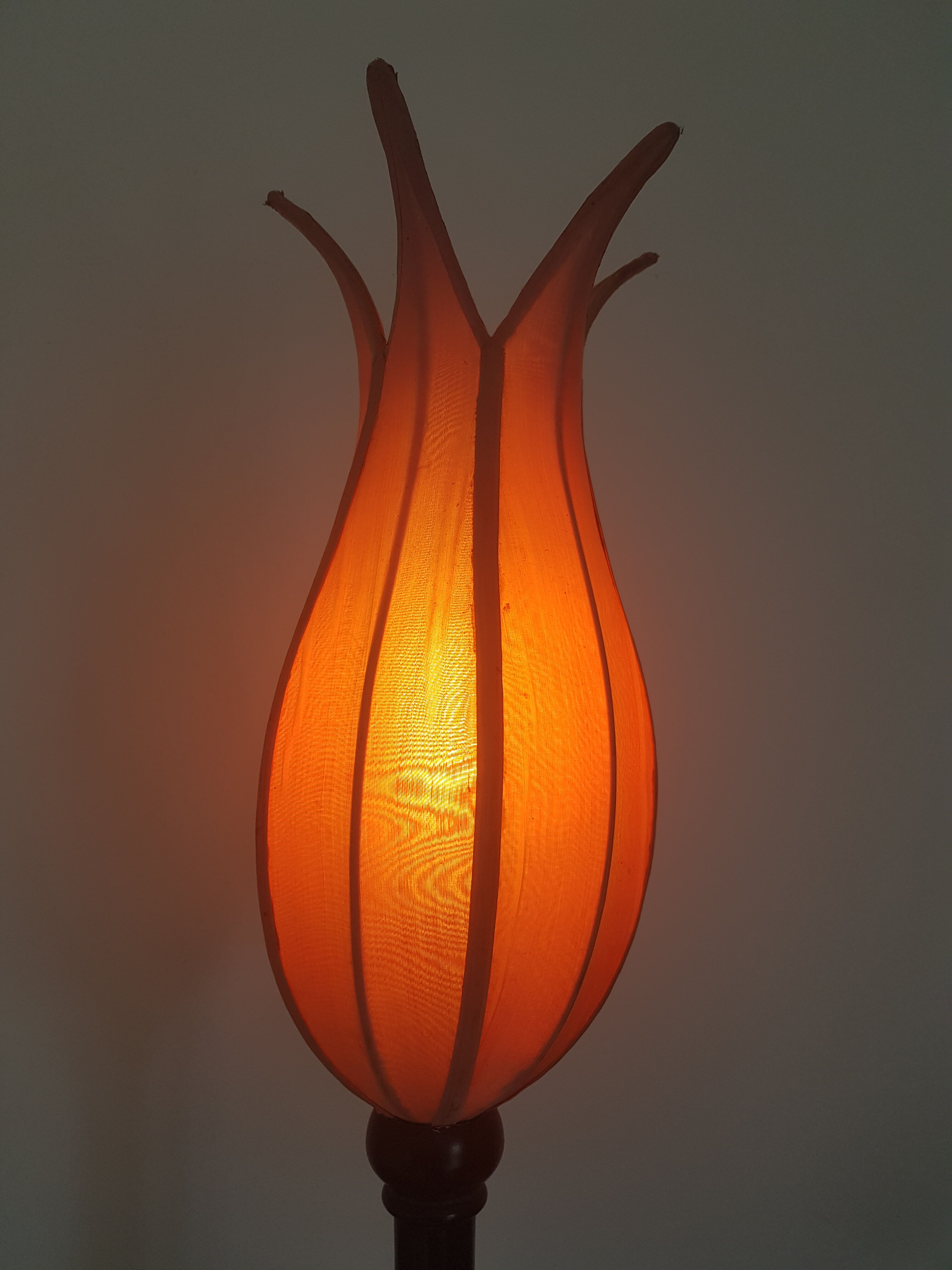 Japanese style flower lamp