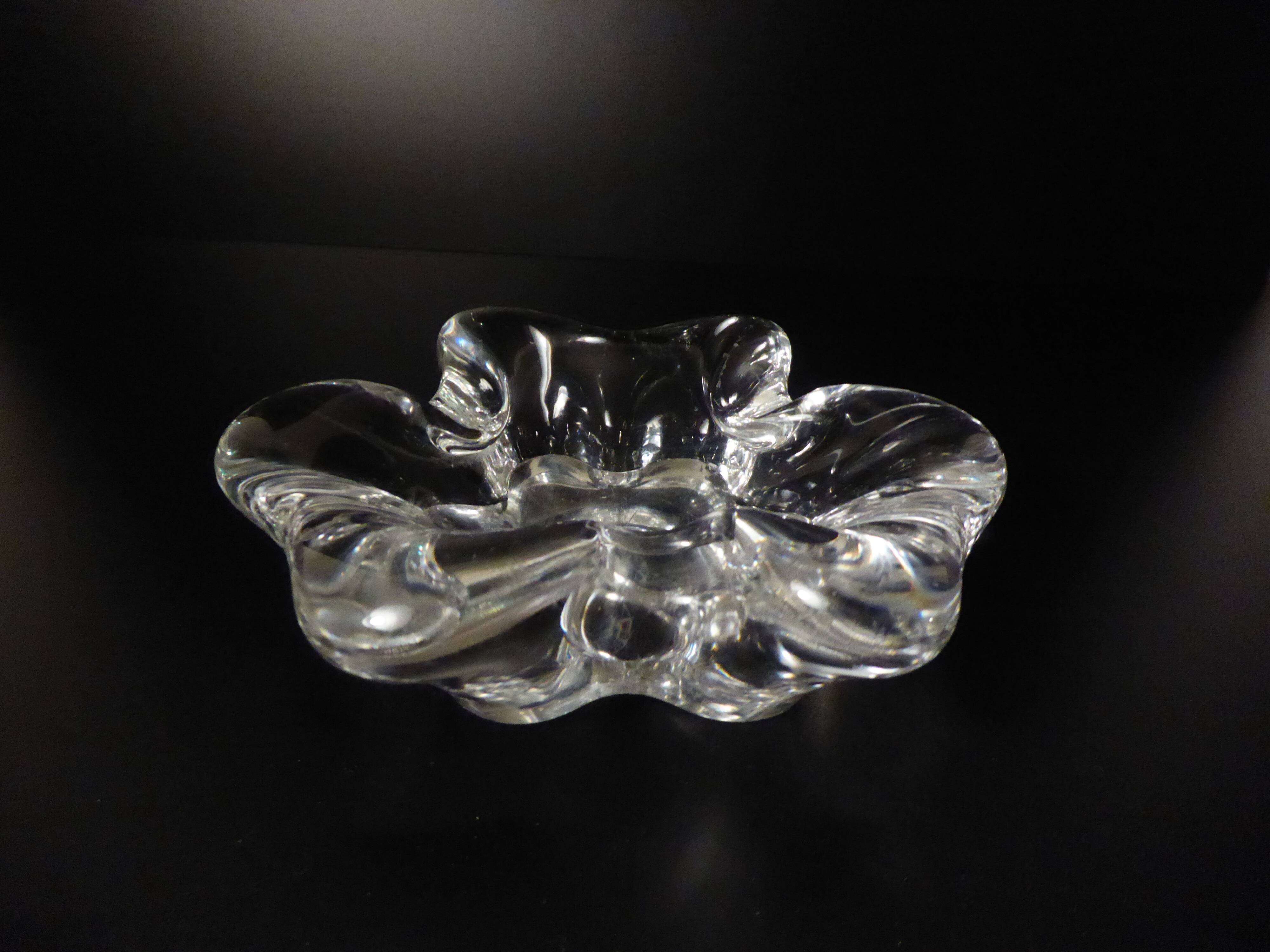 Ashtray or empty crystal pocket of Sèvres