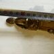 Brass wall sconce – goat head decoration – Louis XVI Empire style –