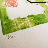 1990s Jean-Michel Basquiat Limited Edition Lithograph -After