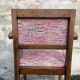 Pair of 1960s bridge chairs in Nobilis fabric