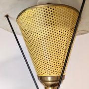 Suspension in perforated sheet metal