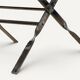 Pair of leather and chrome metal armchairs, Italy - 1970