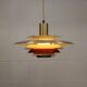 Very rare old Danish design lamp by Teknika model 425  - 60's