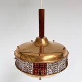 Space Age ceiling lamp by Örsjö Industri, 1960s