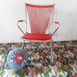 Vintage scoubidou armchair