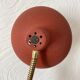 Lampe vintage articulée rouge et noire