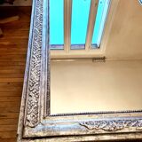 Antique Louis-Philippe mirror "Sidonie" – Art Nouveau decor