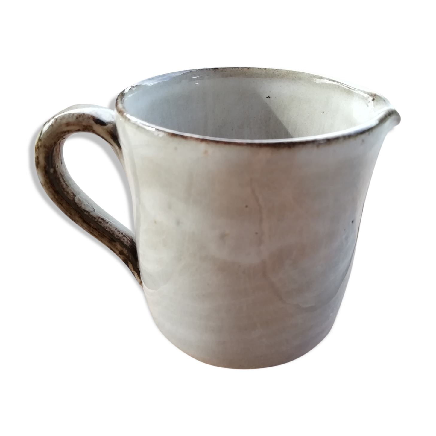 Ceramic milk pot