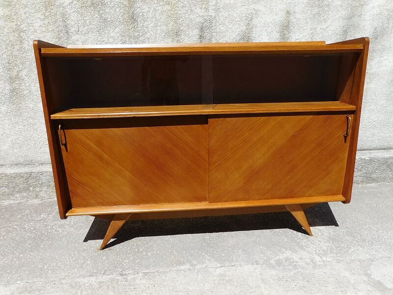 Enfilade bahut of dining room vintage showcase 1950