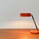 Lampe de table orange minimaliste du milieu du siècle, Italie, années 1960