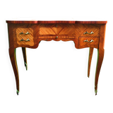 Coiffeuse Louis XV marquetée