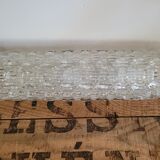 Bubble molded glass wall lamp