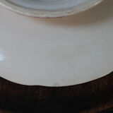 Cake stand Luna pattern by Manufacture Royale et Imperiale Nimy, ca. 1840s