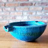 Rimini bleu keramieken asbak, Aldo Londi pour Bitossi, jaren 1960 en Italie