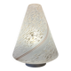 Vintage Murano Swirl Cone Lamp - Original Label - 1970s