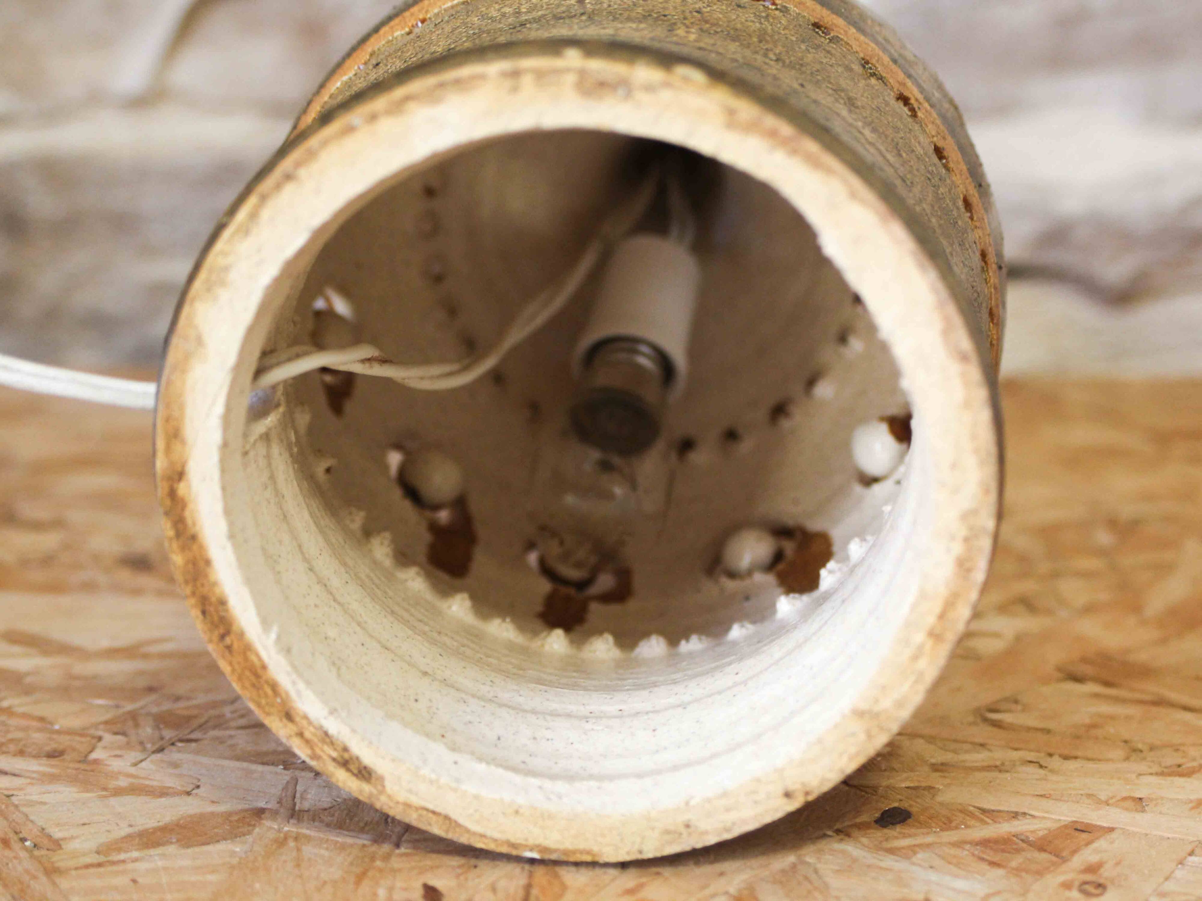 Ceramic lamp by Georges Pelletier
