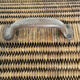 Wicker trunk woven nineteenth century