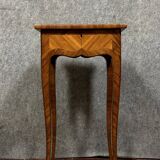 Louis XV style work table in marquetry circa 1900