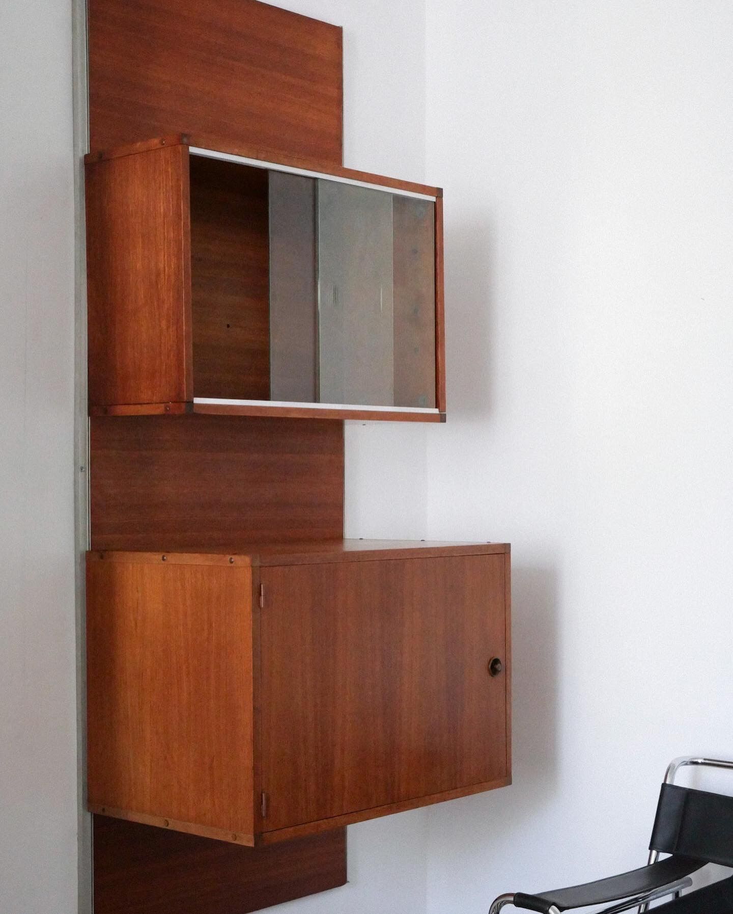 Vintage modular wall shelf