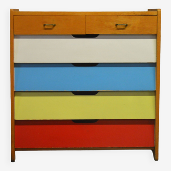 Shoe chest from the 50s vintage design