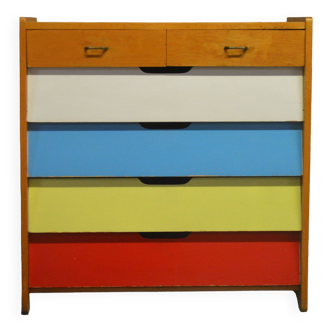 Shoe chest from the 50s vintage design