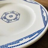 Round dish from Andréa, New Earthenware Factory in Givors