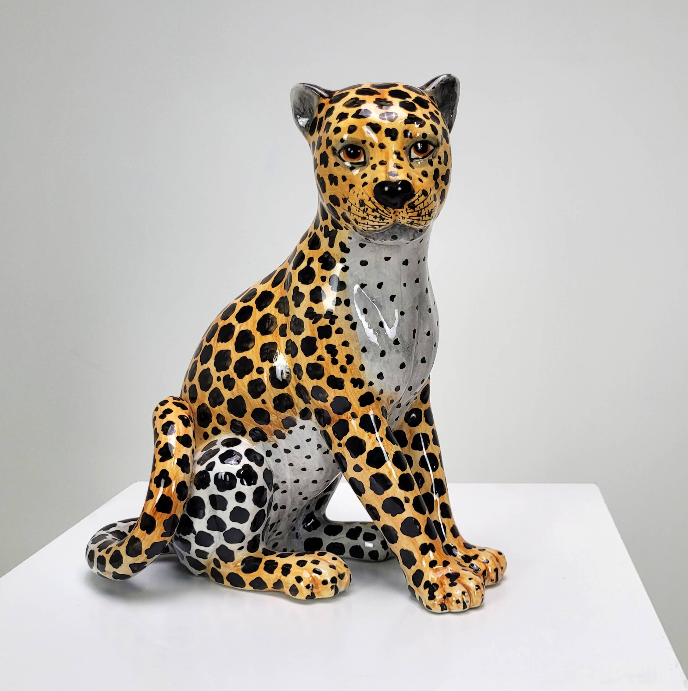 Vintage Ceramic Leopard