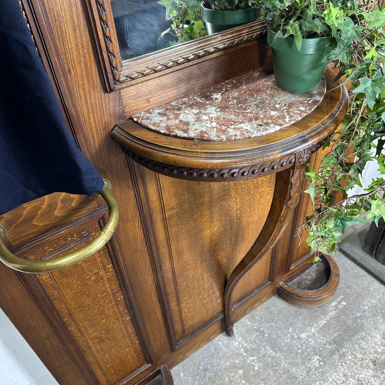 Antique Louis XVI style coat rack