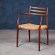 Danish Teak Model 62 Armchair by Niels Otto Møller, 1960s