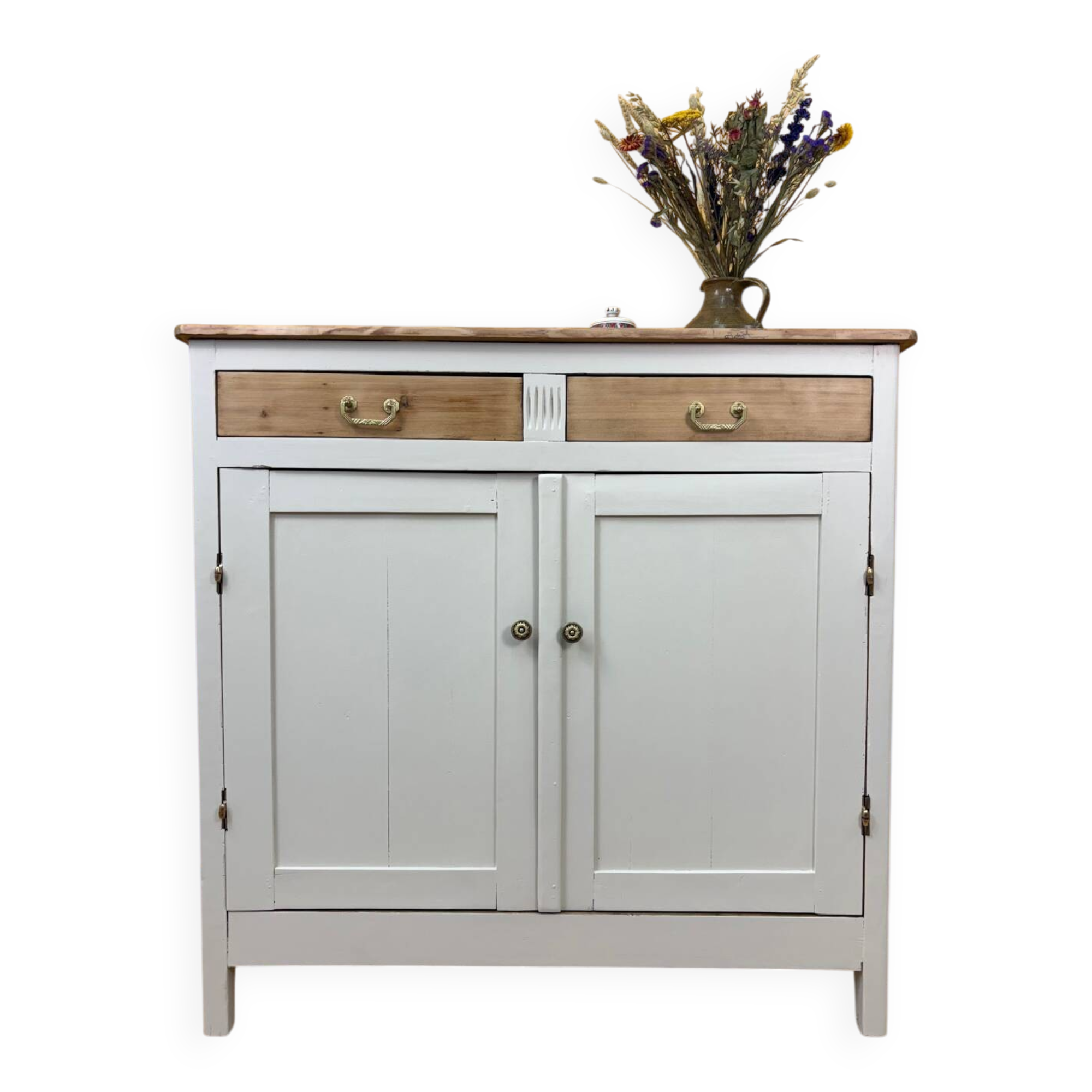 Antique wooden sideboard