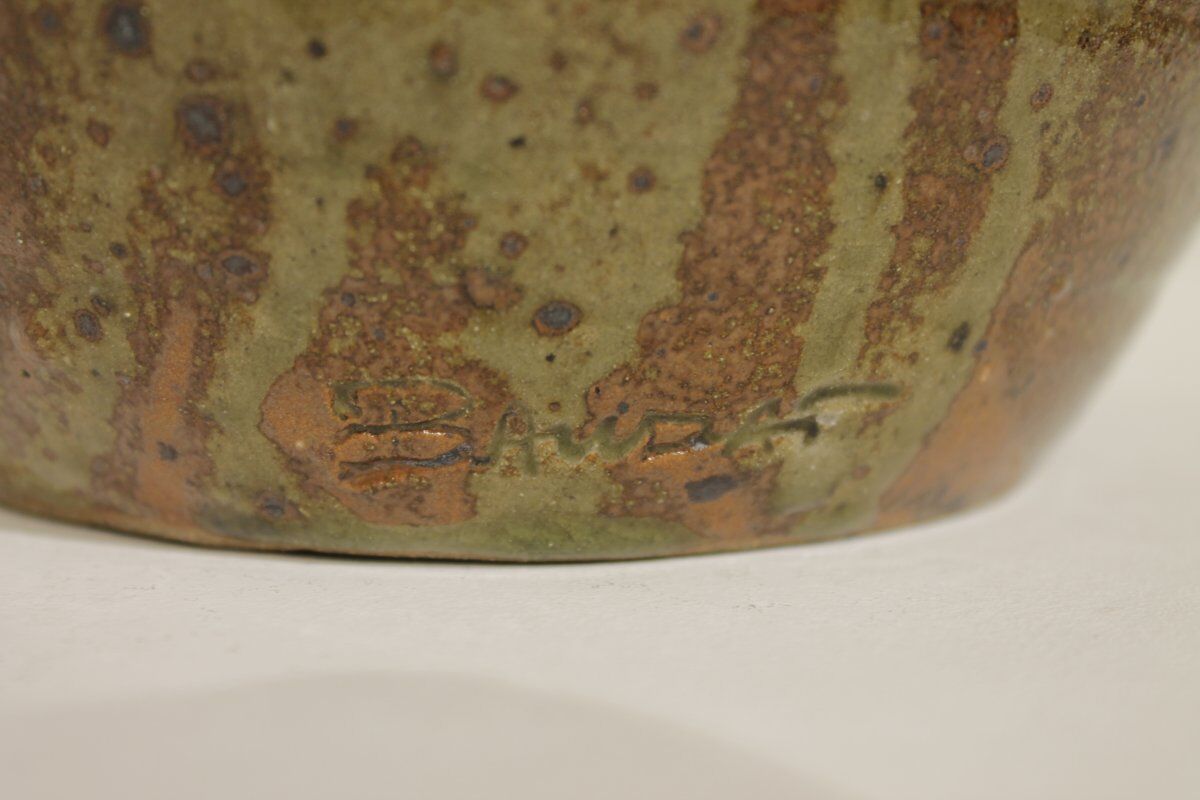 Important vase en grès pyrité de Guy Baudat (1938-2019)