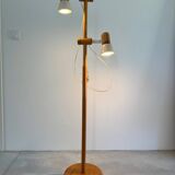 Swedish pine floor lamp, Scandinavian design from the 80s