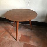 Vintage tripod coffee table