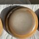 11 assiettes creuses artisanales vintage en grès mat