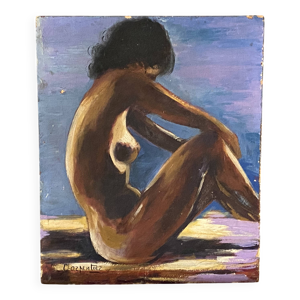 Tableau. 1970. Femme