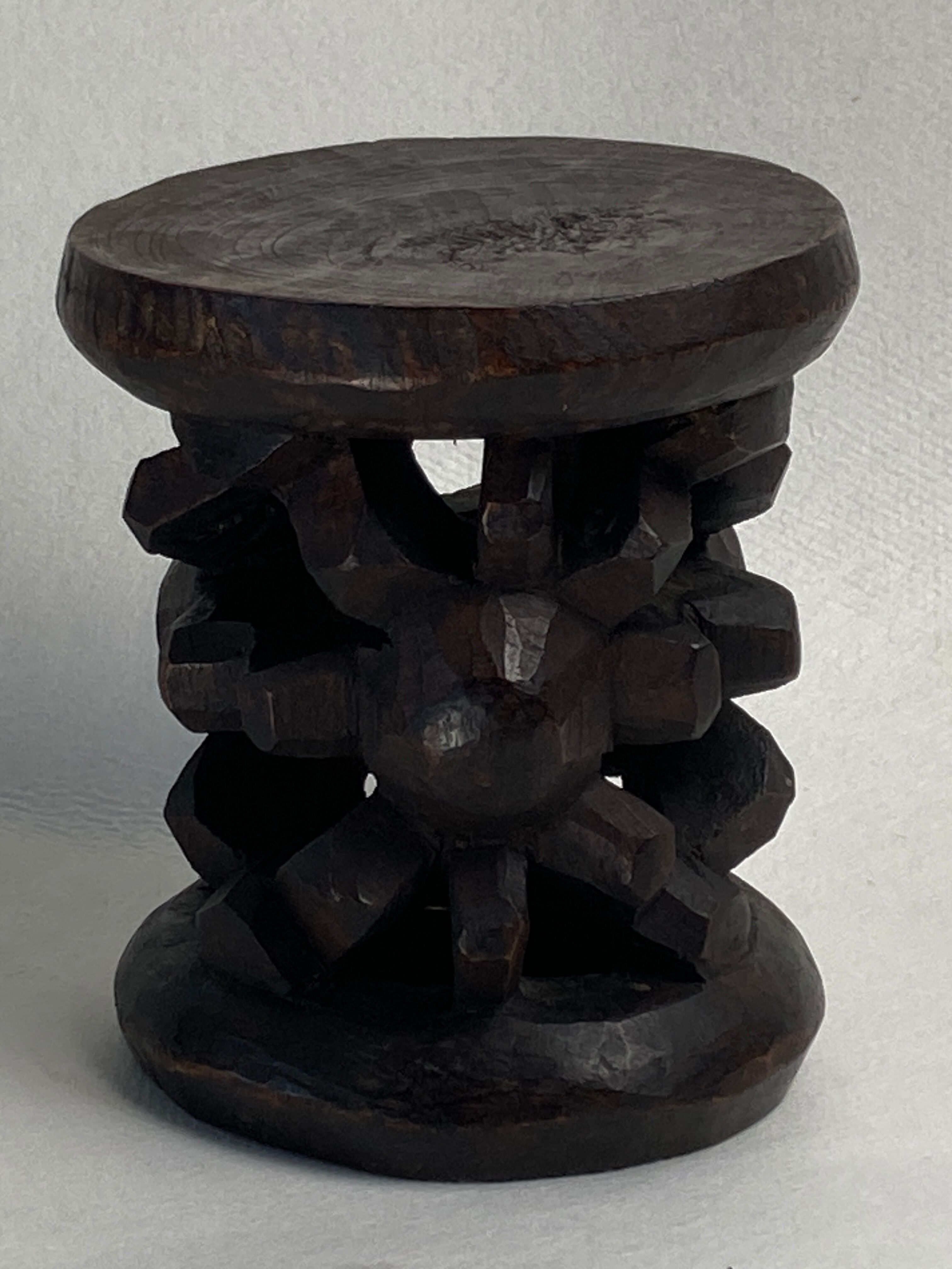 Tabouret bas africain « Bamiléké », Cameroun, années 1950
