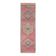 Vintage Turkish Hand-Knotted Wool Cotton Pink Runner Rug 98x330