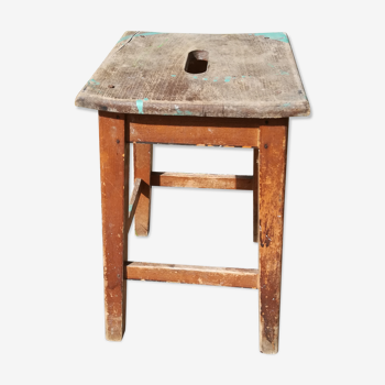 Wooden stool