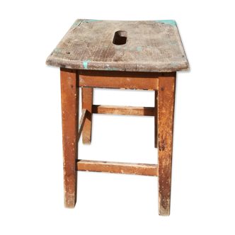 Wooden stool