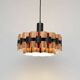 Copper lamp designed by Wener Schou for Coronell Elektro, 1970s
