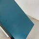 Modernist green Cubic Sputnik Table Light Kaiser Leuchten Lights, 1970s Ger