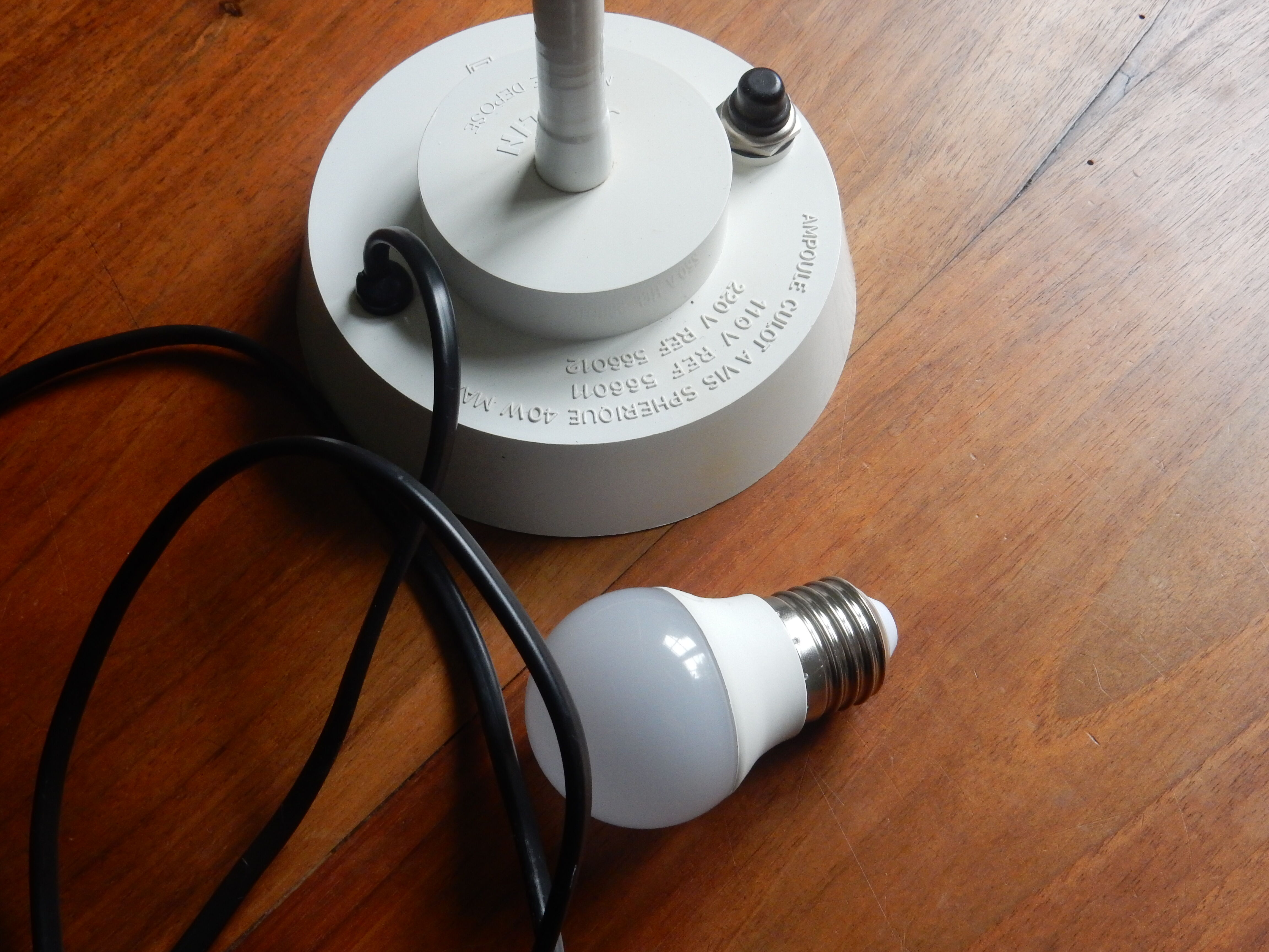 Jeulin desk lamp / Laboratory / 90s