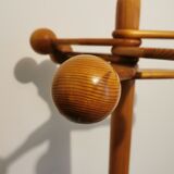 Pine coat rack from the 70s