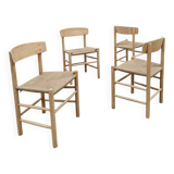 4 J39 Folk chairs
