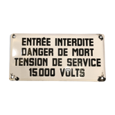 Enamel plate