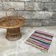 Portable bar in rattan 1950