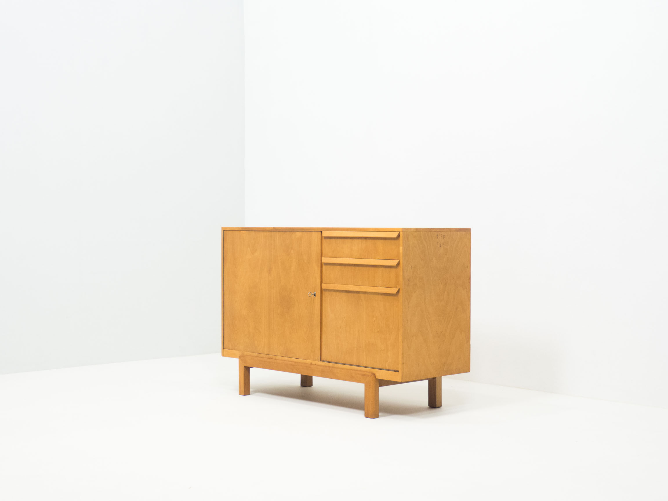 Vintage birch sideboard
