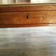 Wood and leather minister's desk