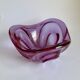 Huge Murano Glass Bowl in Purple